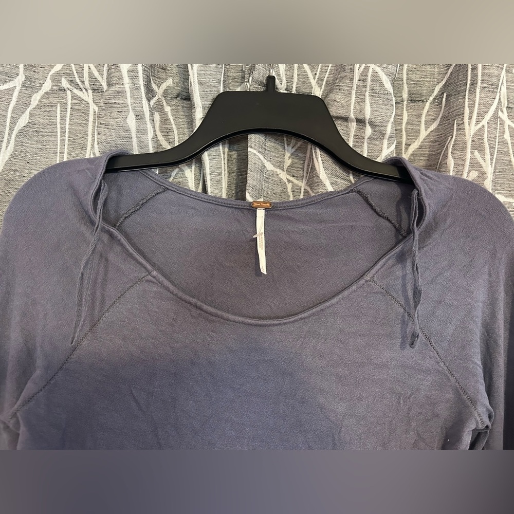 Free People Blouse Large Bell Sleeve​ - Picture 2 of 6